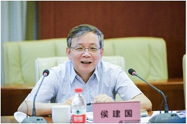 侯建国书记调研生物物理研究所