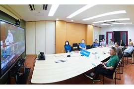 生物物理所组织参加中国科学院全面从严治党暨2020年党建工作推进会